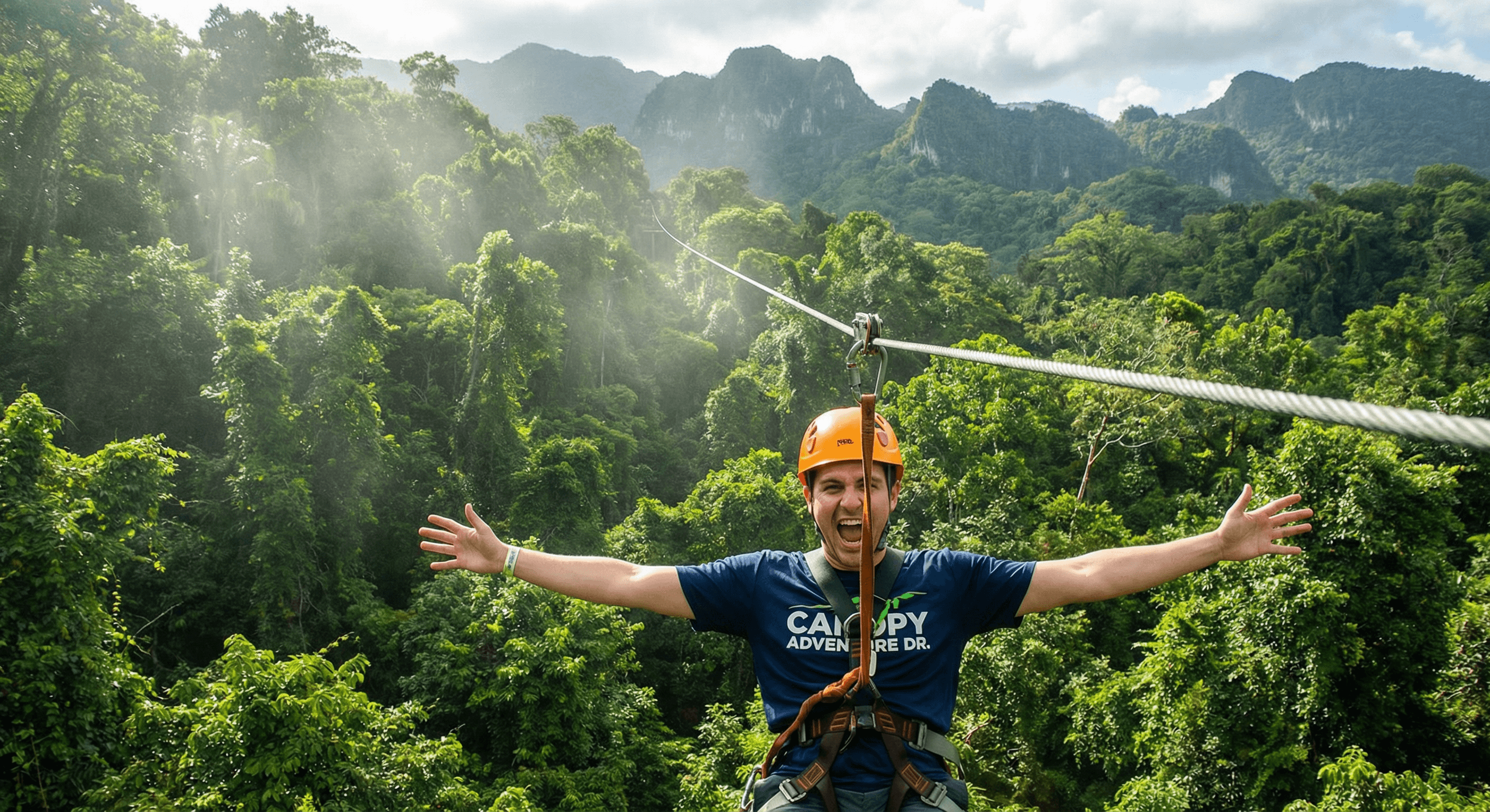 Aventuras en Tirolesa